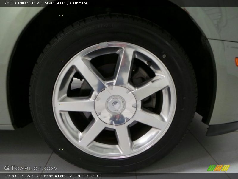 Silver Green / Cashmere 2005 Cadillac STS V6