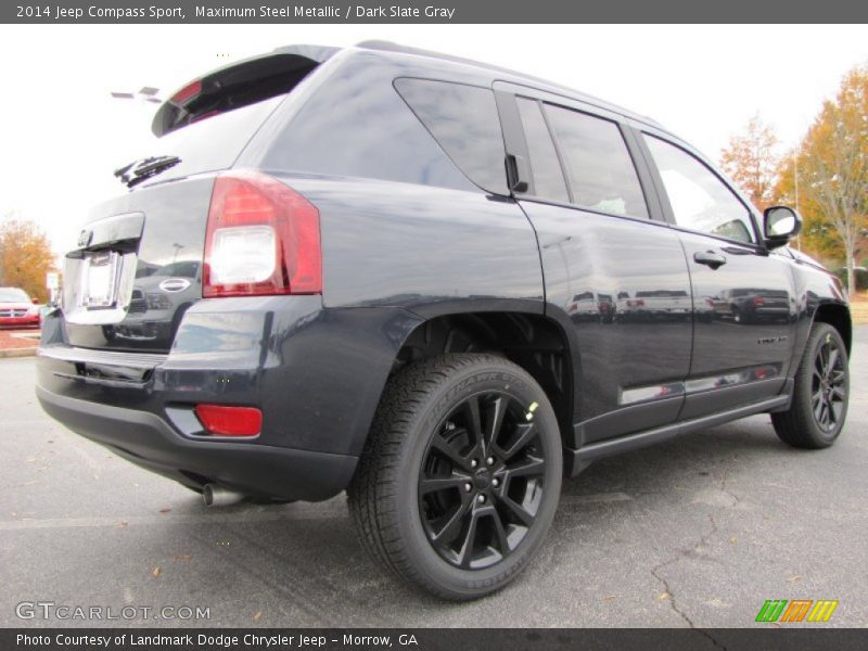 Maximum Steel Metallic / Dark Slate Gray 2014 Jeep Compass Sport