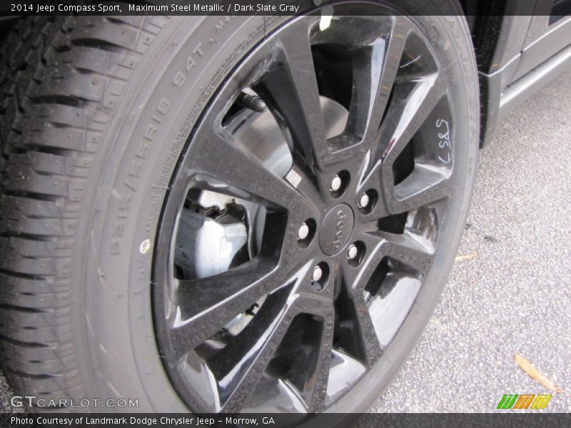 Maximum Steel Metallic / Dark Slate Gray 2014 Jeep Compass Sport