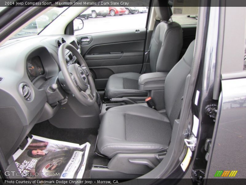 Maximum Steel Metallic / Dark Slate Gray 2014 Jeep Compass Sport