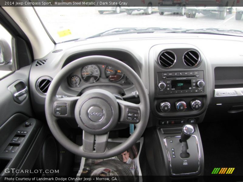 Maximum Steel Metallic / Dark Slate Gray 2014 Jeep Compass Sport