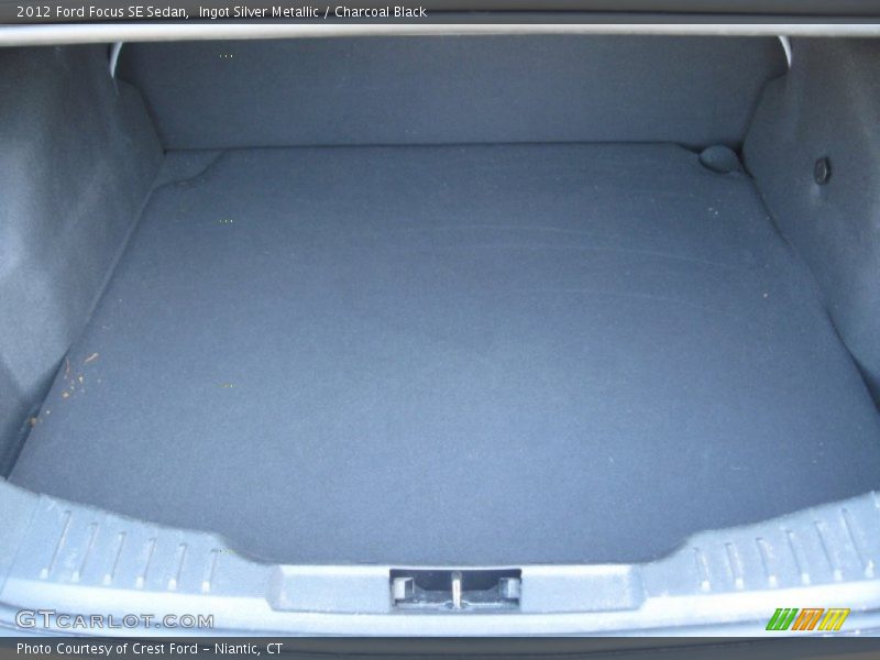 Ingot Silver Metallic / Charcoal Black 2012 Ford Focus SE Sedan