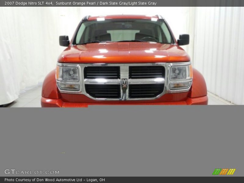 Sunburst Orange Pearl / Dark Slate Gray/Light Slate Gray 2007 Dodge Nitro SLT 4x4