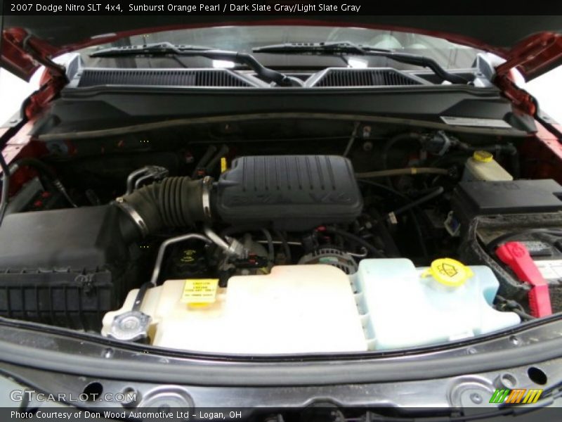 Sunburst Orange Pearl / Dark Slate Gray/Light Slate Gray 2007 Dodge Nitro SLT 4x4