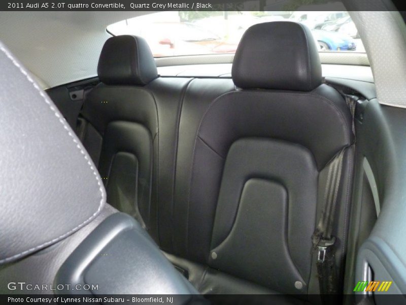 Quartz Grey Metallic / Black 2011 Audi A5 2.0T quattro Convertible