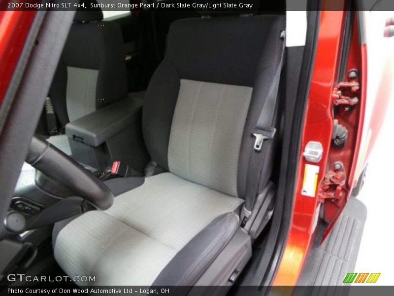 Sunburst Orange Pearl / Dark Slate Gray/Light Slate Gray 2007 Dodge Nitro SLT 4x4