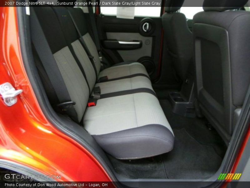 Sunburst Orange Pearl / Dark Slate Gray/Light Slate Gray 2007 Dodge Nitro SLT 4x4