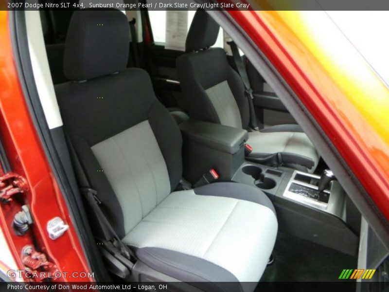 Sunburst Orange Pearl / Dark Slate Gray/Light Slate Gray 2007 Dodge Nitro SLT 4x4