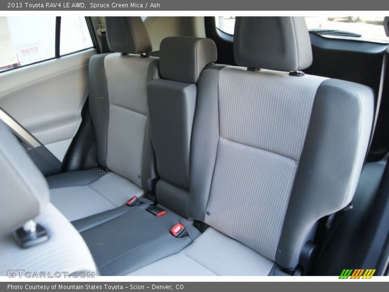 Spruce Green Mica / Ash 2013 Toyota RAV4 LE AWD