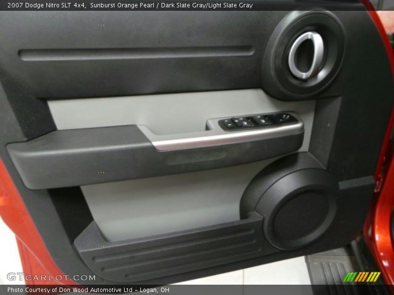 Sunburst Orange Pearl / Dark Slate Gray/Light Slate Gray 2007 Dodge Nitro SLT 4x4