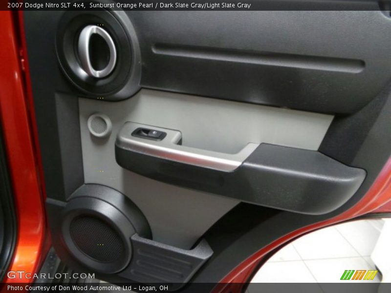 Sunburst Orange Pearl / Dark Slate Gray/Light Slate Gray 2007 Dodge Nitro SLT 4x4