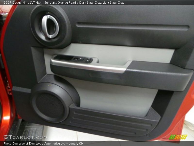 Sunburst Orange Pearl / Dark Slate Gray/Light Slate Gray 2007 Dodge Nitro SLT 4x4