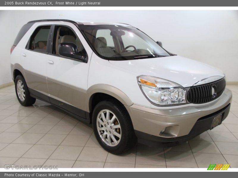 Frost White / Light Neutral 2005 Buick Rendezvous CX