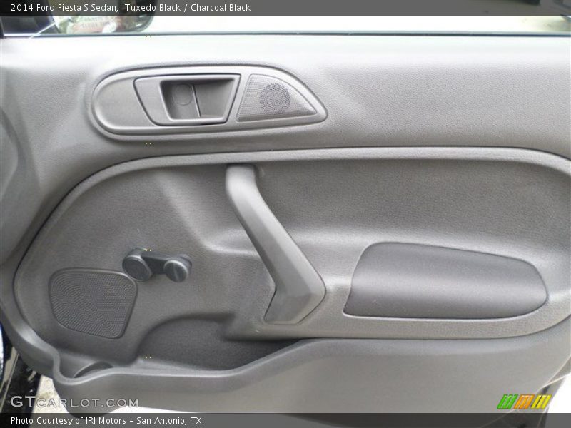 Tuxedo Black / Charcoal Black 2014 Ford Fiesta S Sedan