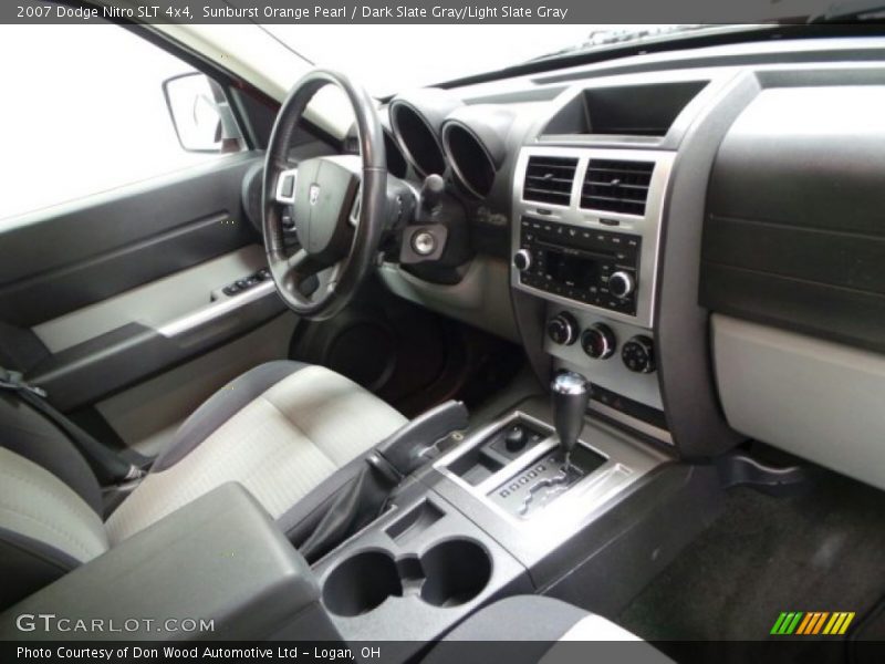 Sunburst Orange Pearl / Dark Slate Gray/Light Slate Gray 2007 Dodge Nitro SLT 4x4