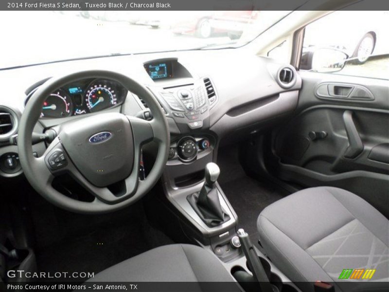 Tuxedo Black / Charcoal Black 2014 Ford Fiesta S Sedan
