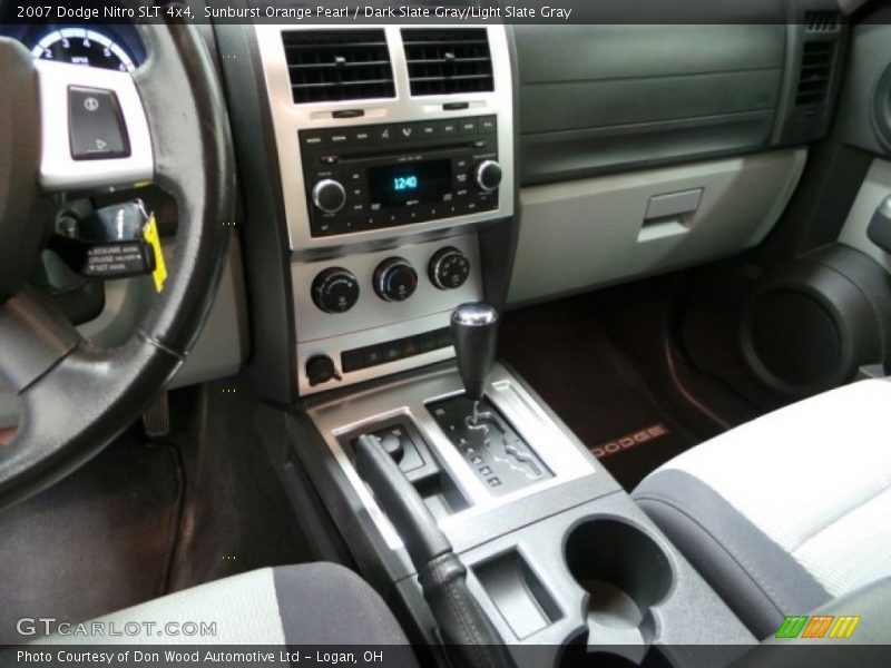 Sunburst Orange Pearl / Dark Slate Gray/Light Slate Gray 2007 Dodge Nitro SLT 4x4