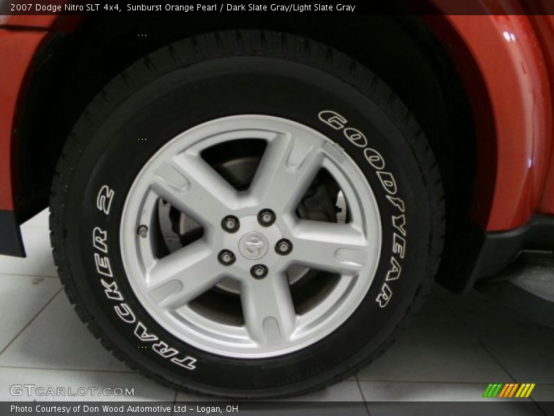 Sunburst Orange Pearl / Dark Slate Gray/Light Slate Gray 2007 Dodge Nitro SLT 4x4