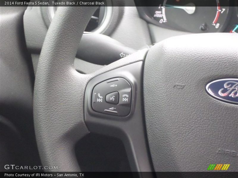 Tuxedo Black / Charcoal Black 2014 Ford Fiesta S Sedan