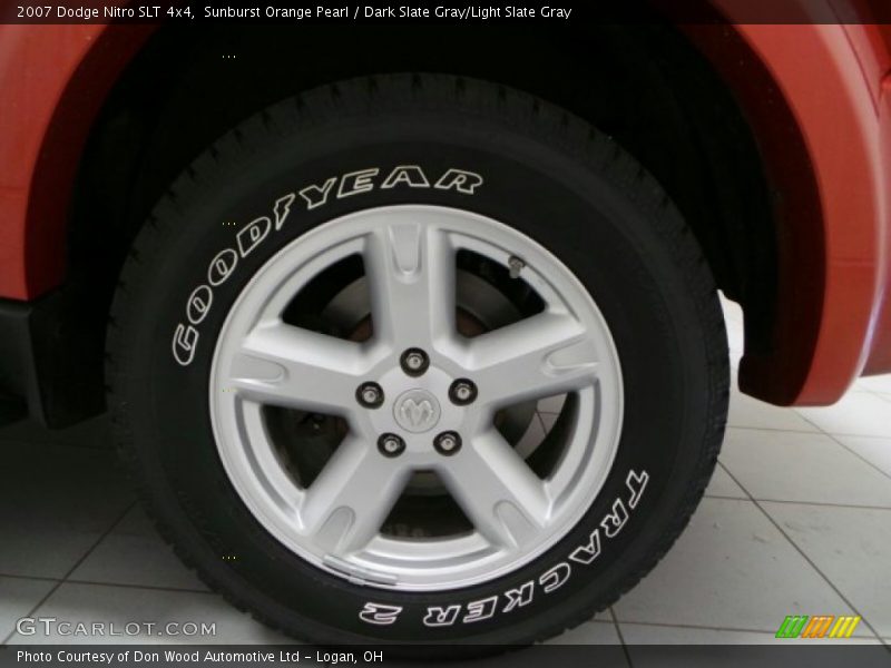 Sunburst Orange Pearl / Dark Slate Gray/Light Slate Gray 2007 Dodge Nitro SLT 4x4