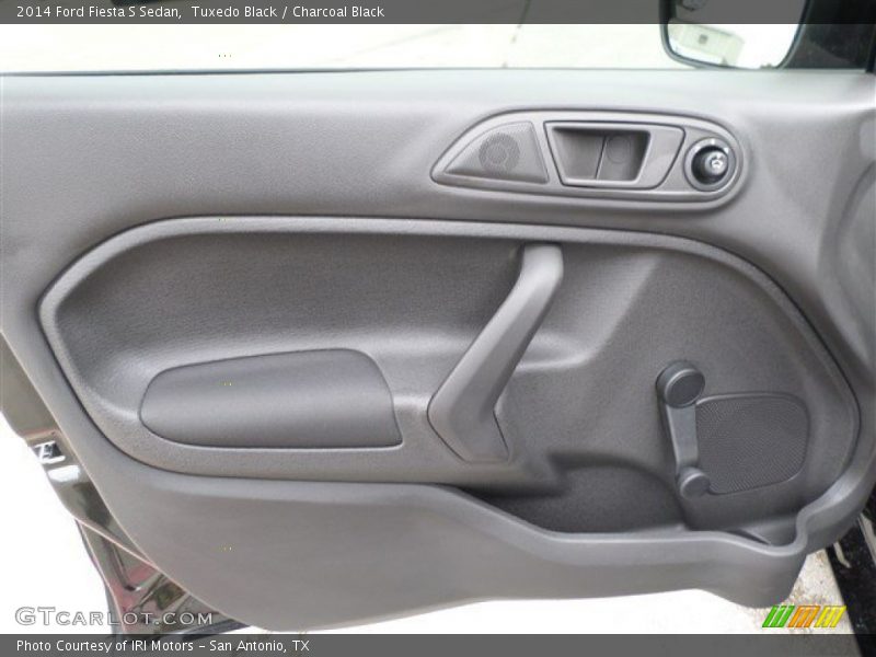 Tuxedo Black / Charcoal Black 2014 Ford Fiesta S Sedan