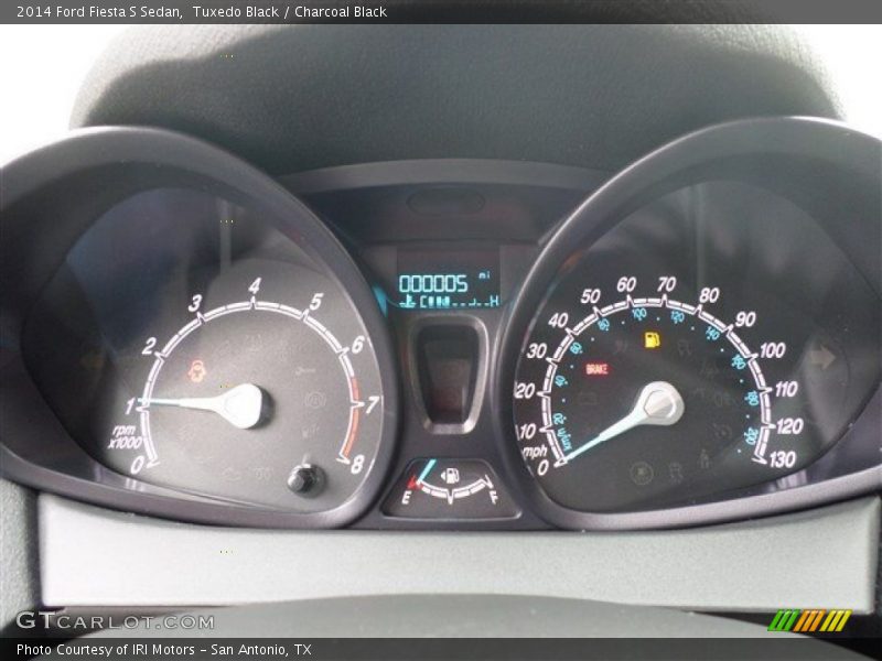 Tuxedo Black / Charcoal Black 2014 Ford Fiesta S Sedan