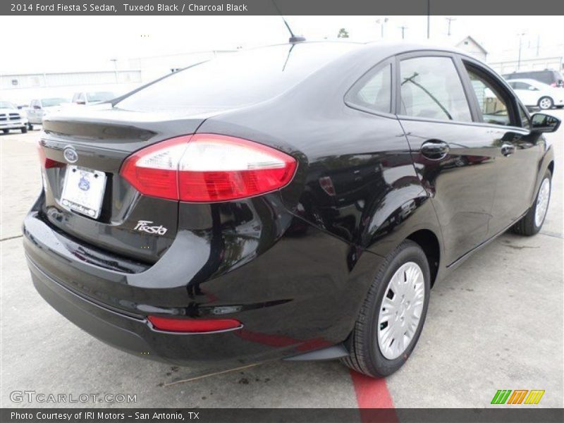 Tuxedo Black / Charcoal Black 2014 Ford Fiesta S Sedan