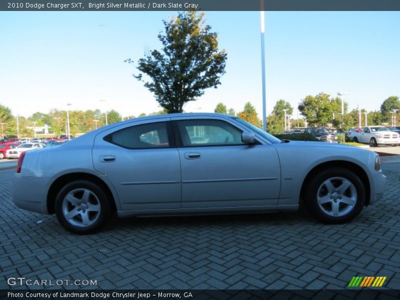 Bright Silver Metallic / Dark Slate Gray 2010 Dodge Charger SXT