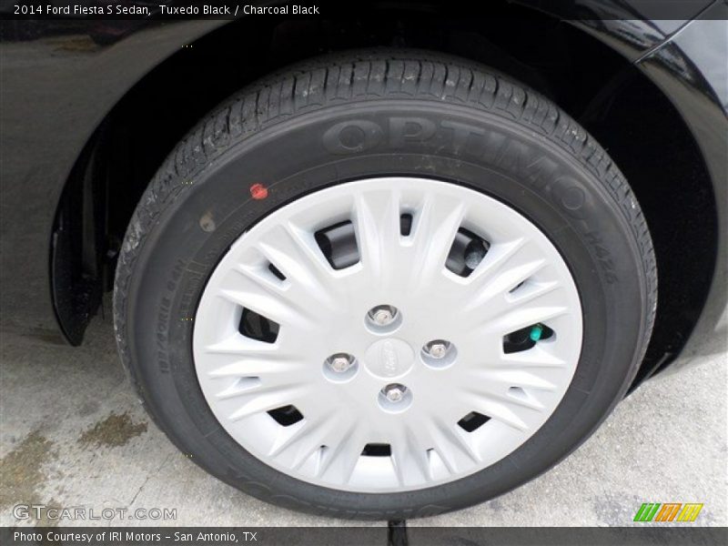 Tuxedo Black / Charcoal Black 2014 Ford Fiesta S Sedan