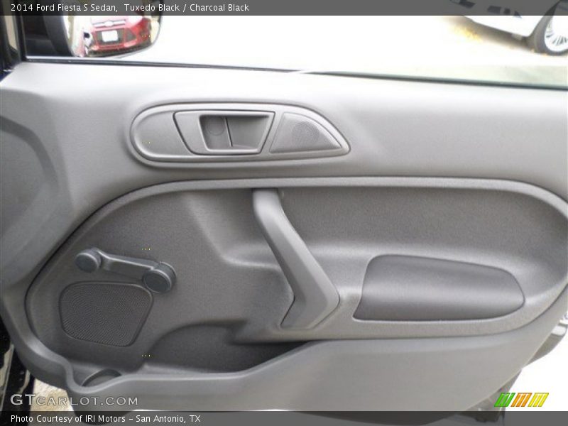 Tuxedo Black / Charcoal Black 2014 Ford Fiesta S Sedan