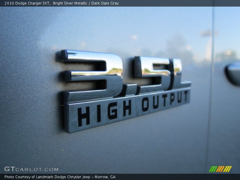Bright Silver Metallic / Dark Slate Gray 2010 Dodge Charger SXT