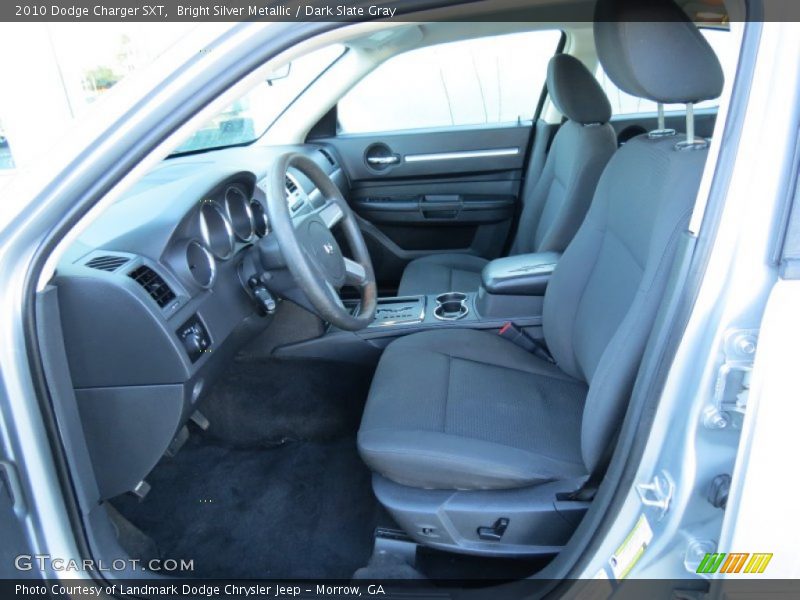 Bright Silver Metallic / Dark Slate Gray 2010 Dodge Charger SXT