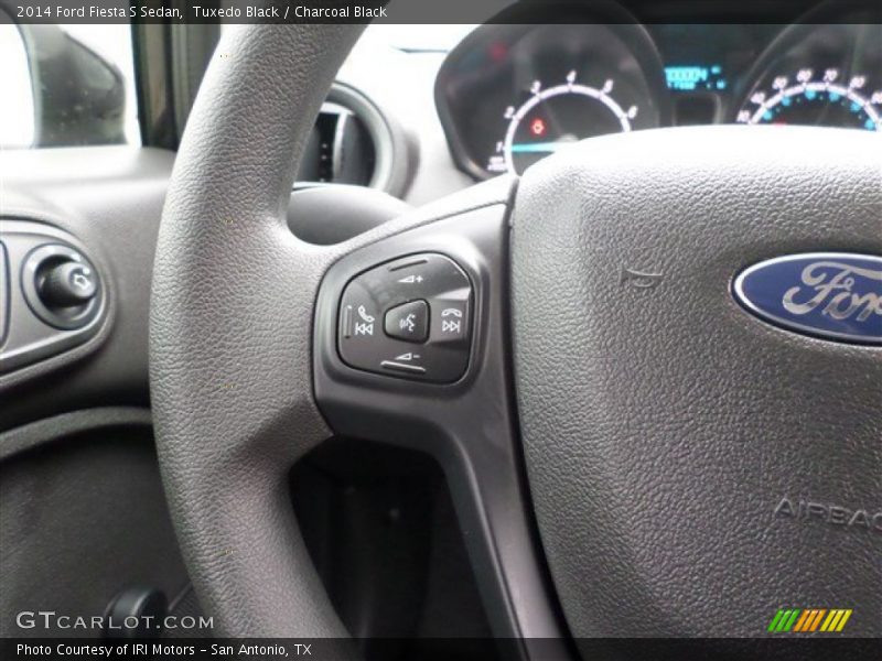 Tuxedo Black / Charcoal Black 2014 Ford Fiesta S Sedan