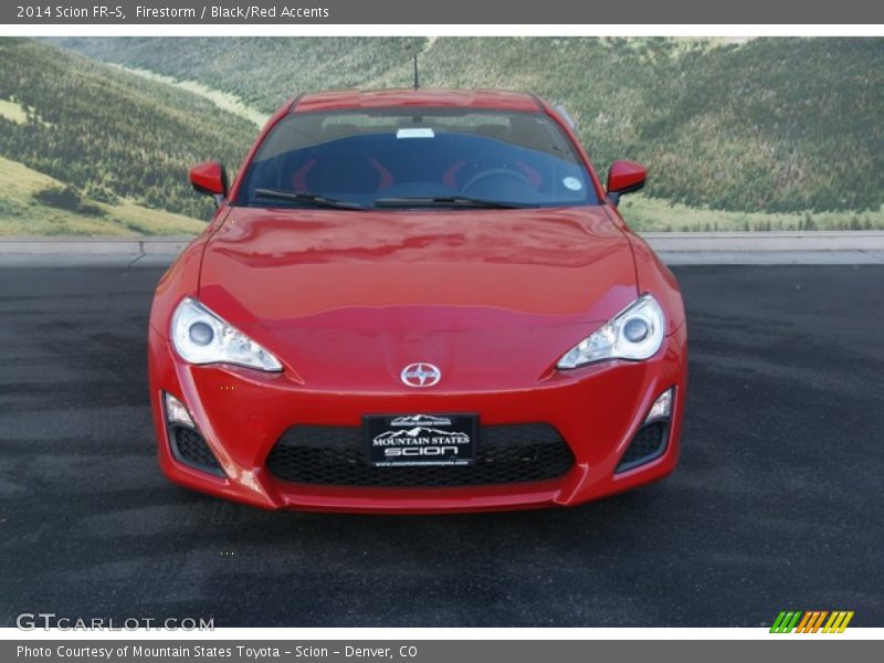 Firestorm / Black/Red Accents 2014 Scion FR-S