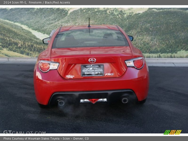 Firestorm / Black/Red Accents 2014 Scion FR-S