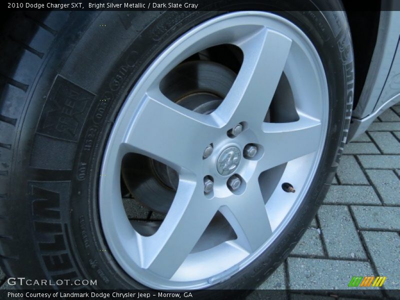 Bright Silver Metallic / Dark Slate Gray 2010 Dodge Charger SXT