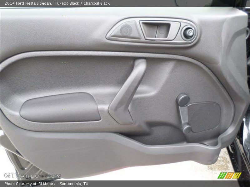 Tuxedo Black / Charcoal Black 2014 Ford Fiesta S Sedan