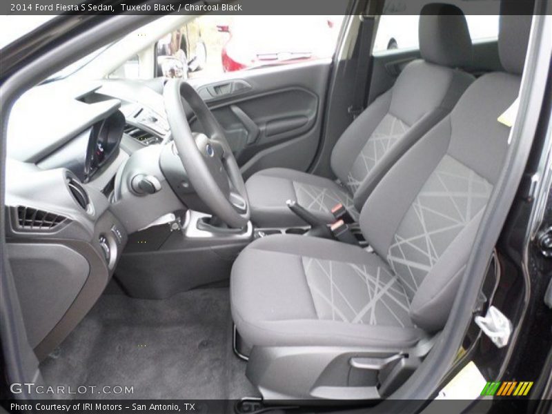 Tuxedo Black / Charcoal Black 2014 Ford Fiesta S Sedan