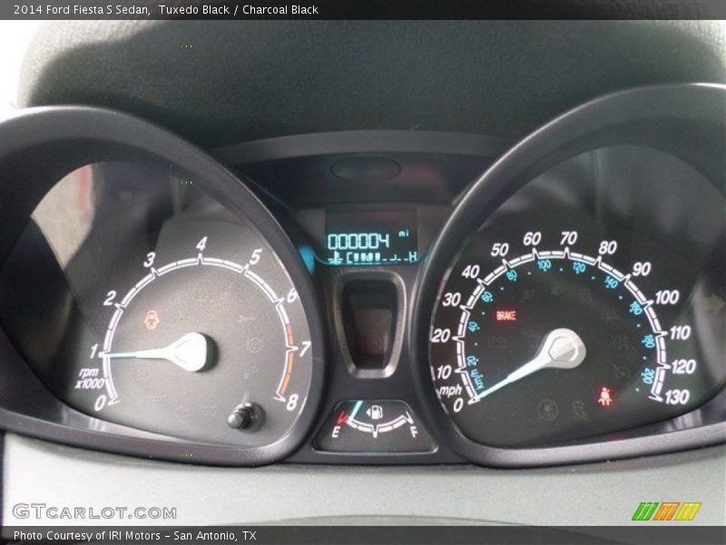 Tuxedo Black / Charcoal Black 2014 Ford Fiesta S Sedan