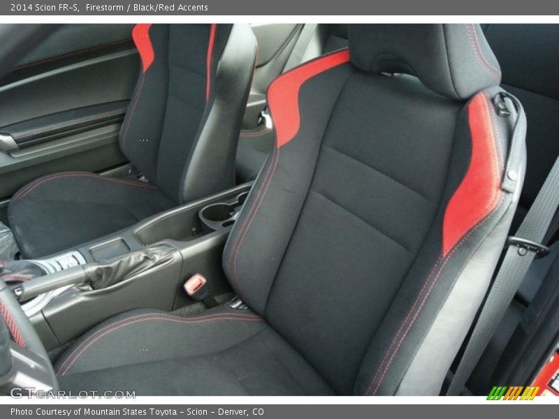 Firestorm / Black/Red Accents 2014 Scion FR-S