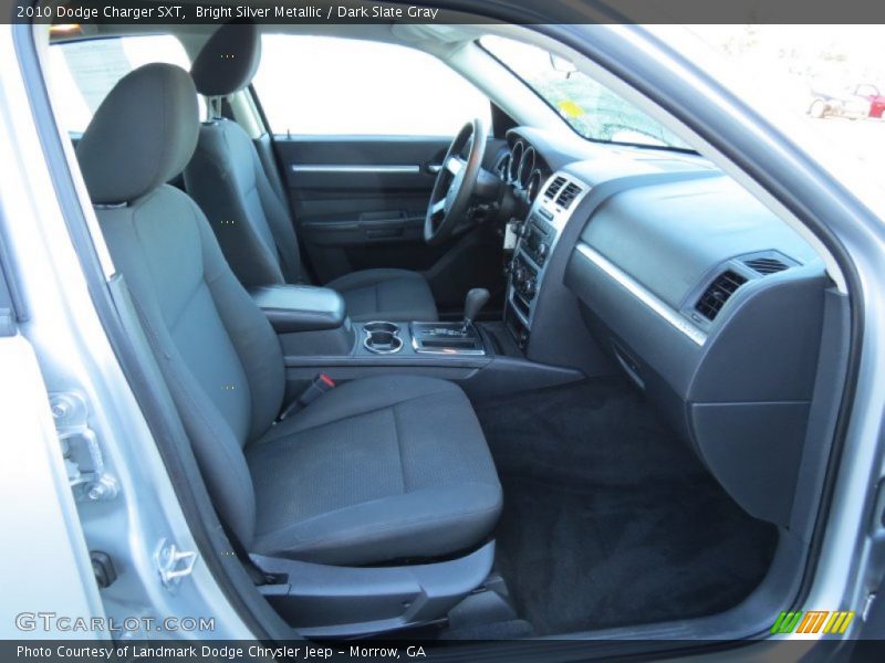 Bright Silver Metallic / Dark Slate Gray 2010 Dodge Charger SXT