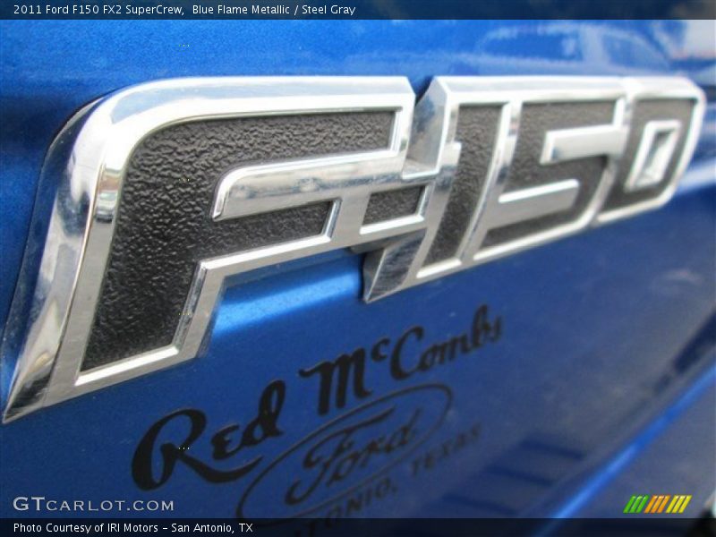 Blue Flame Metallic / Steel Gray 2011 Ford F150 FX2 SuperCrew