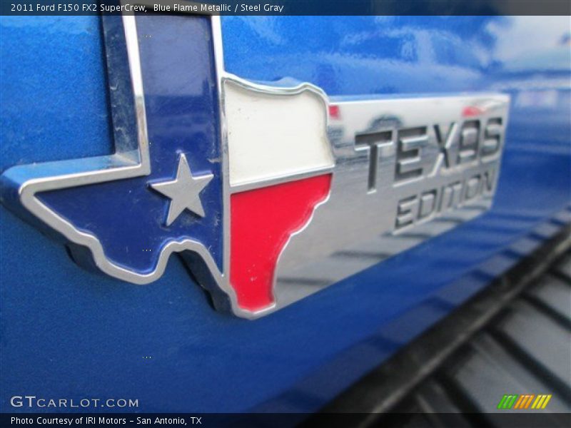 Blue Flame Metallic / Steel Gray 2011 Ford F150 FX2 SuperCrew
