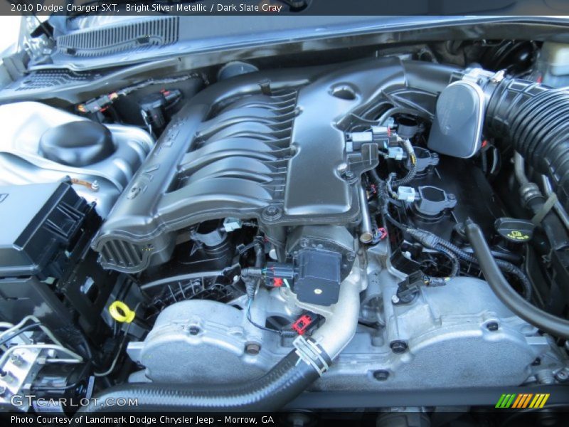 Bright Silver Metallic / Dark Slate Gray 2010 Dodge Charger SXT