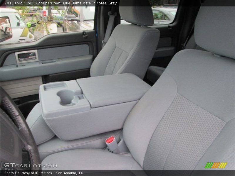 Blue Flame Metallic / Steel Gray 2011 Ford F150 FX2 SuperCrew