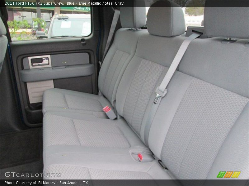 Blue Flame Metallic / Steel Gray 2011 Ford F150 FX2 SuperCrew