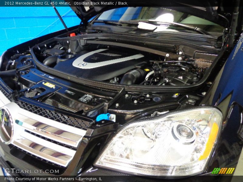 Obsidian Black Metallic / Black 2012 Mercedes-Benz GL 450 4Matic