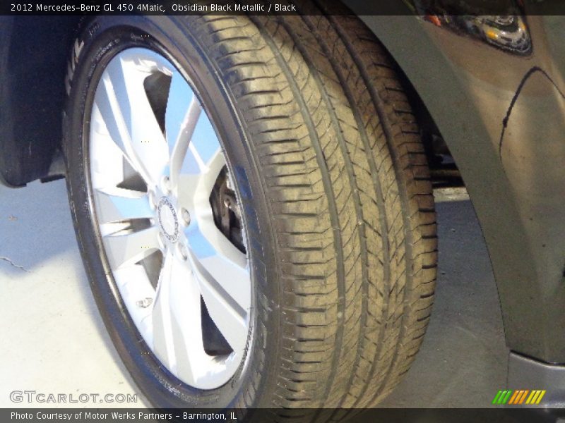 Obsidian Black Metallic / Black 2012 Mercedes-Benz GL 450 4Matic