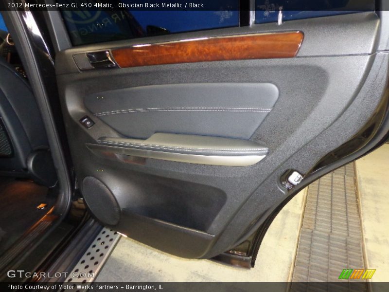 Obsidian Black Metallic / Black 2012 Mercedes-Benz GL 450 4Matic