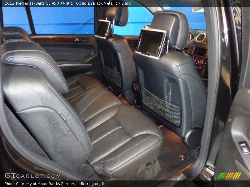 Obsidian Black Metallic / Black 2012 Mercedes-Benz GL 450 4Matic